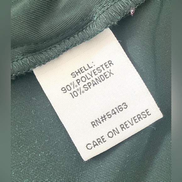 Tommy Hilfiger Emerald Green One Button Blazer with Shoulder Pads & Pockets sz 6 - Picture 7 of 7